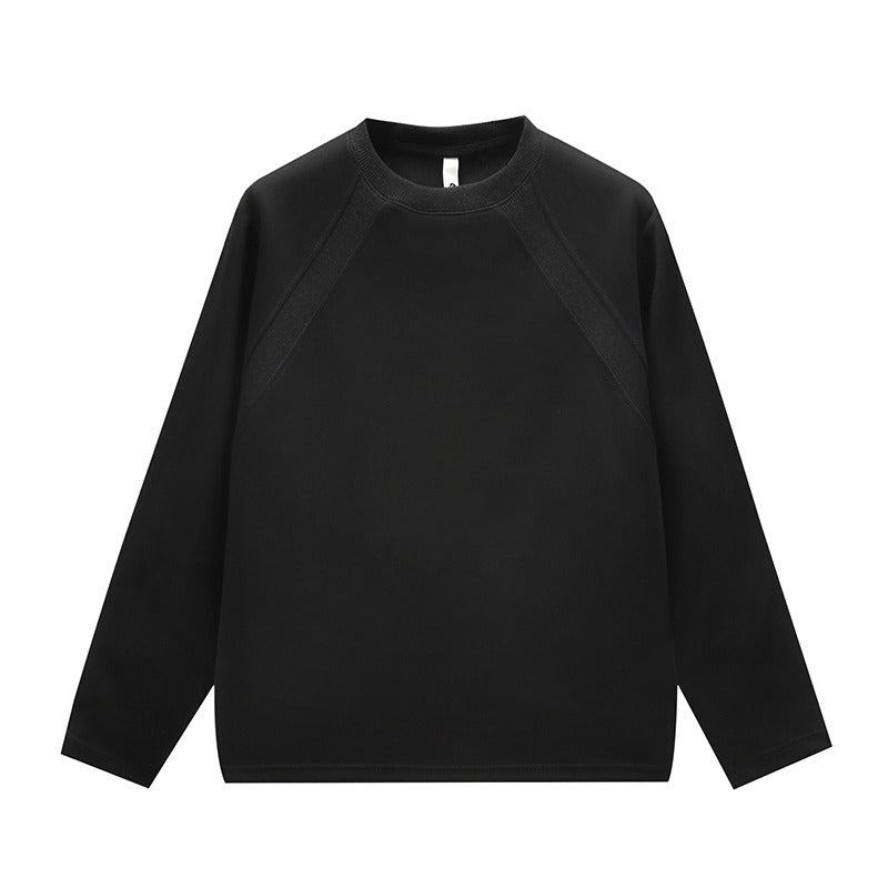 Loose Design Long Sleeve All-matching Inner Wear Patchwork Sweater