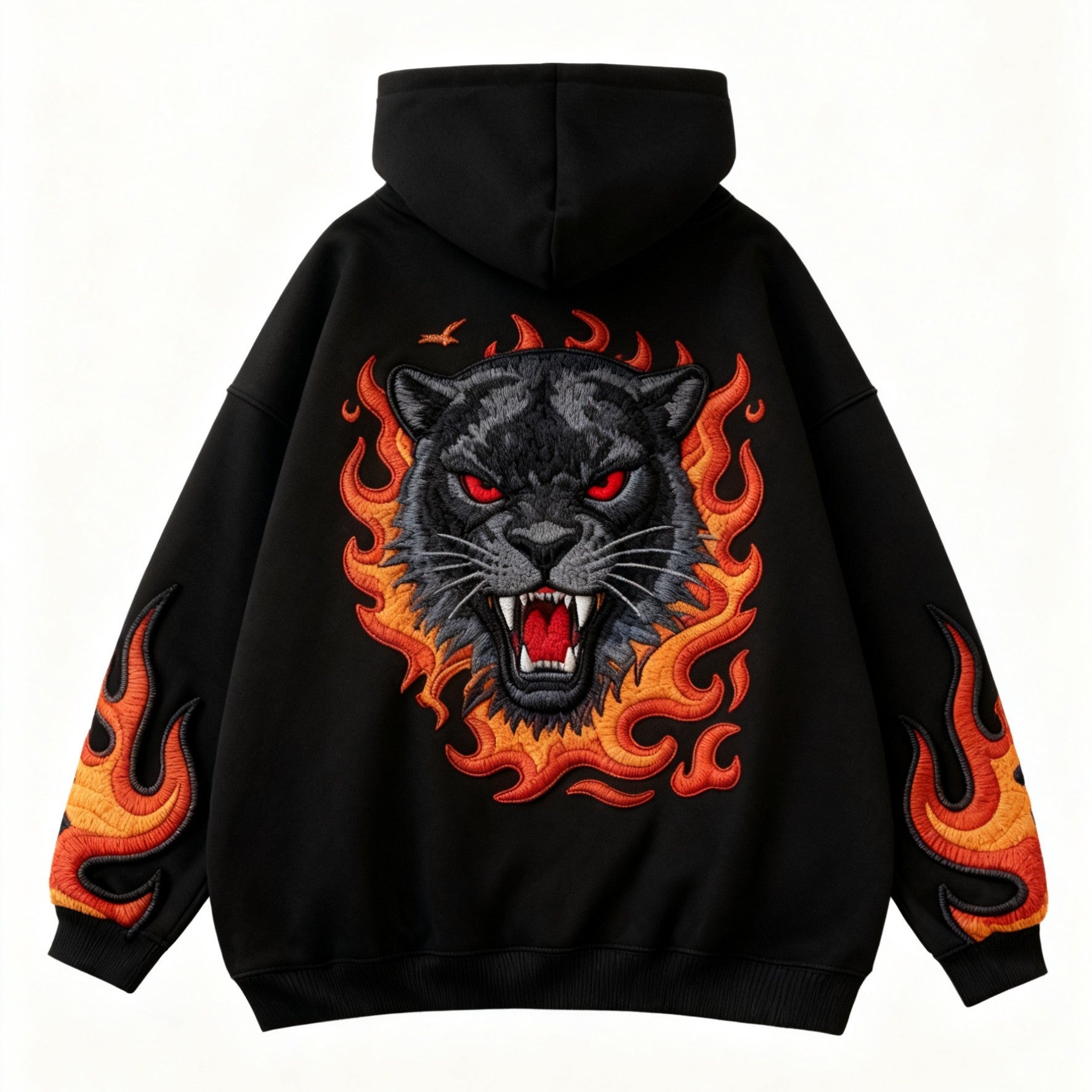 Fashion Casual Printed Polyester Sweater