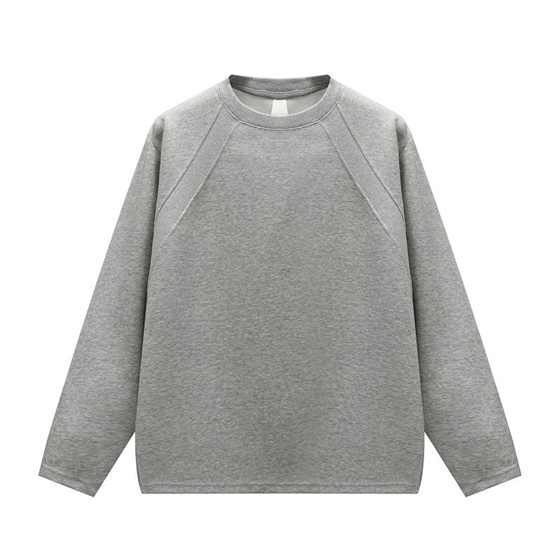 Loose Design Long Sleeve All-matching Inner Wear Patchwork Sweater